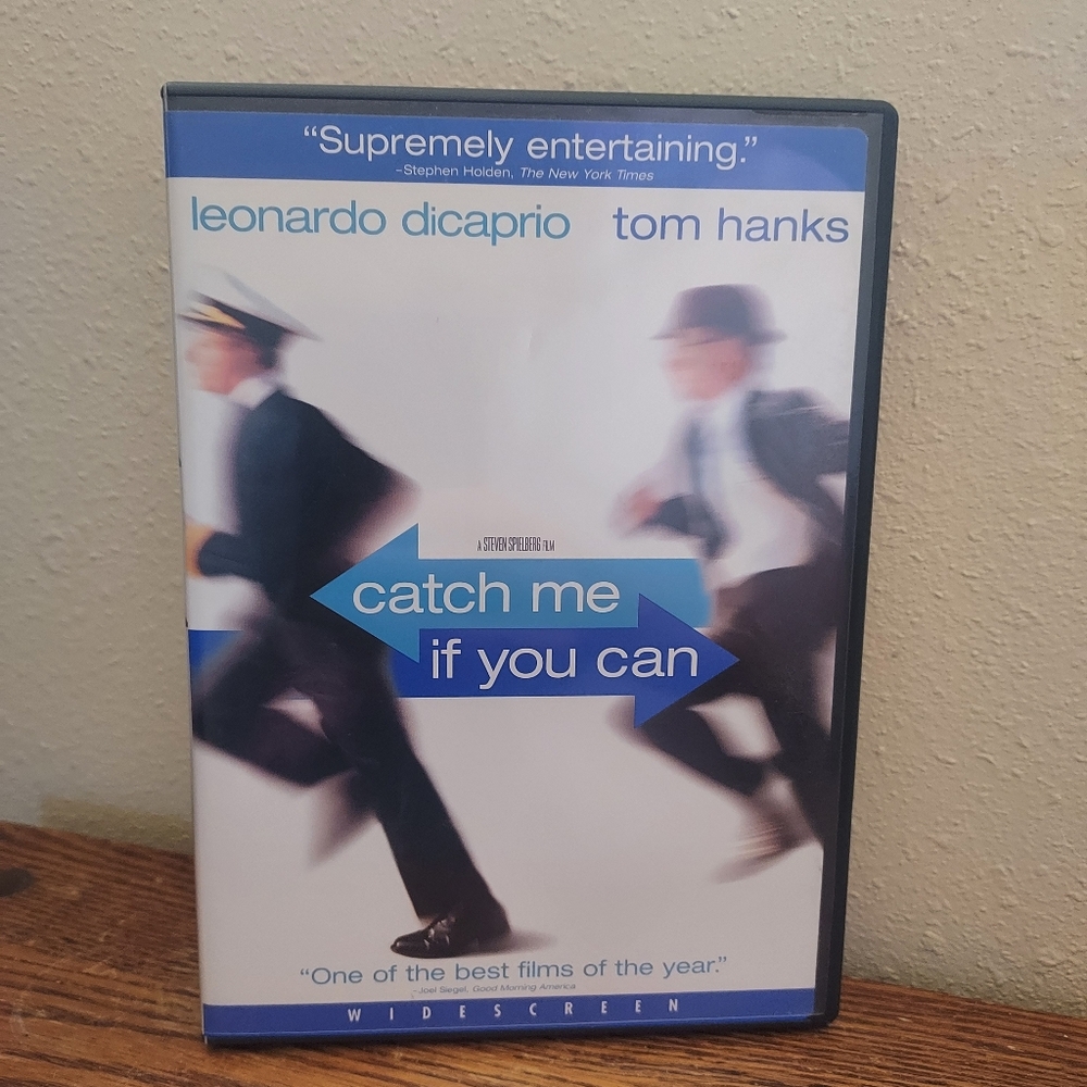 CatchMe if You Can (DVD, 2002) Pre-Owned Tested Working Great Condition